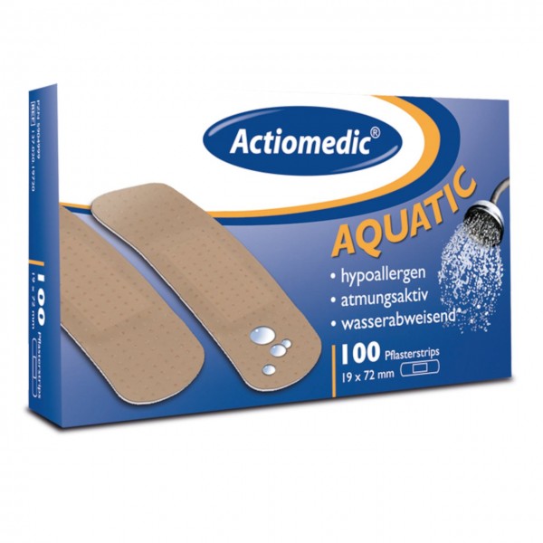 AQUATIC Pflaster Strips, 19 x 72 mm - Actiomedic®