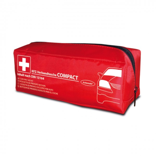 CAR SAFETY Kfz-Verbandtasche COMPACT DIN 13 164 : 2014 - ACTIOMEDIC